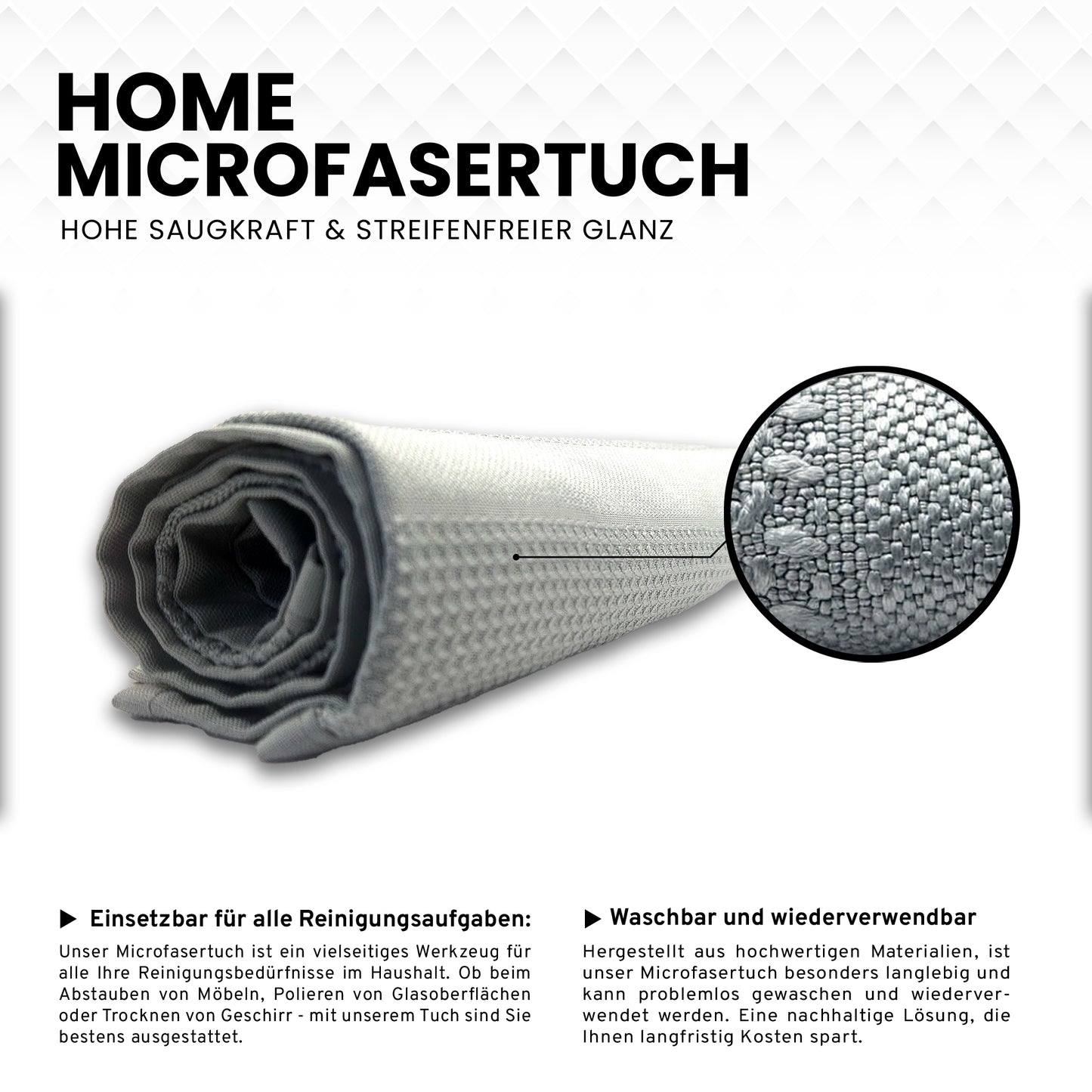 Home Microfasertuch 4er Pack - Egnaro
