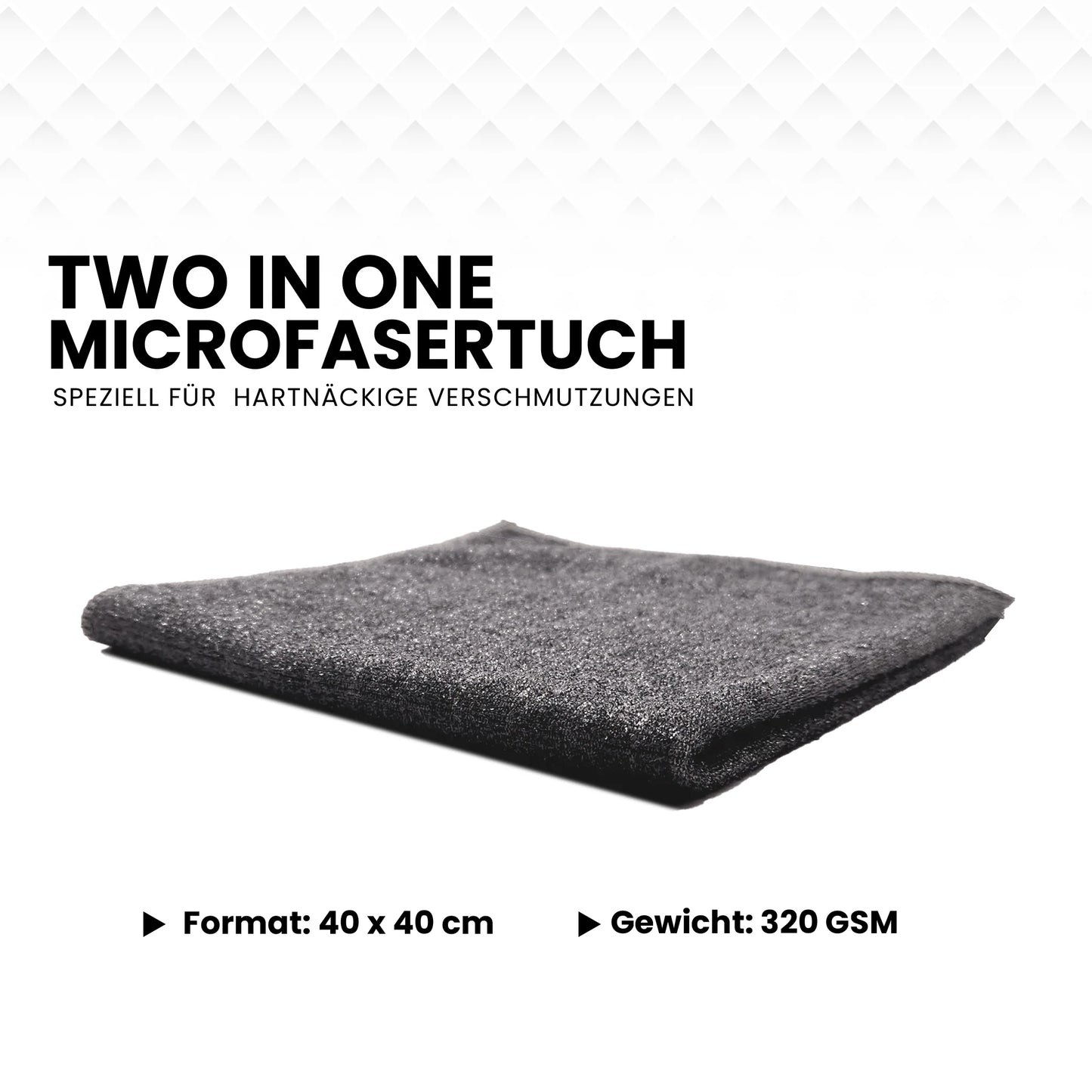 Home Two in One Mikrofasertuch – 40x40 cm – 320 GSM – 4er Pack - Egnaro