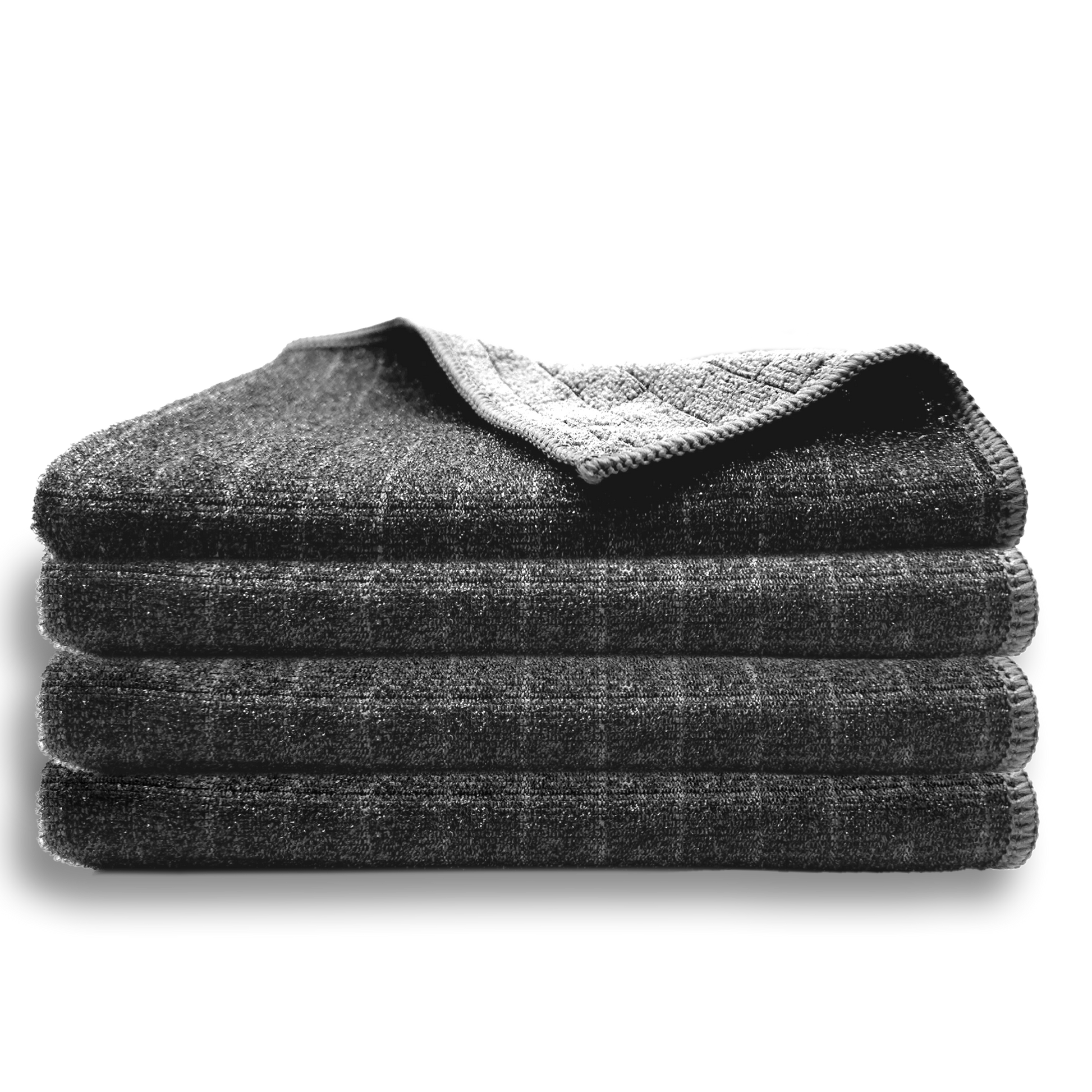 Home Two in One Mikrofasertuch – 40x40 cm – 320 GSM – 4er Pack - Egnaro