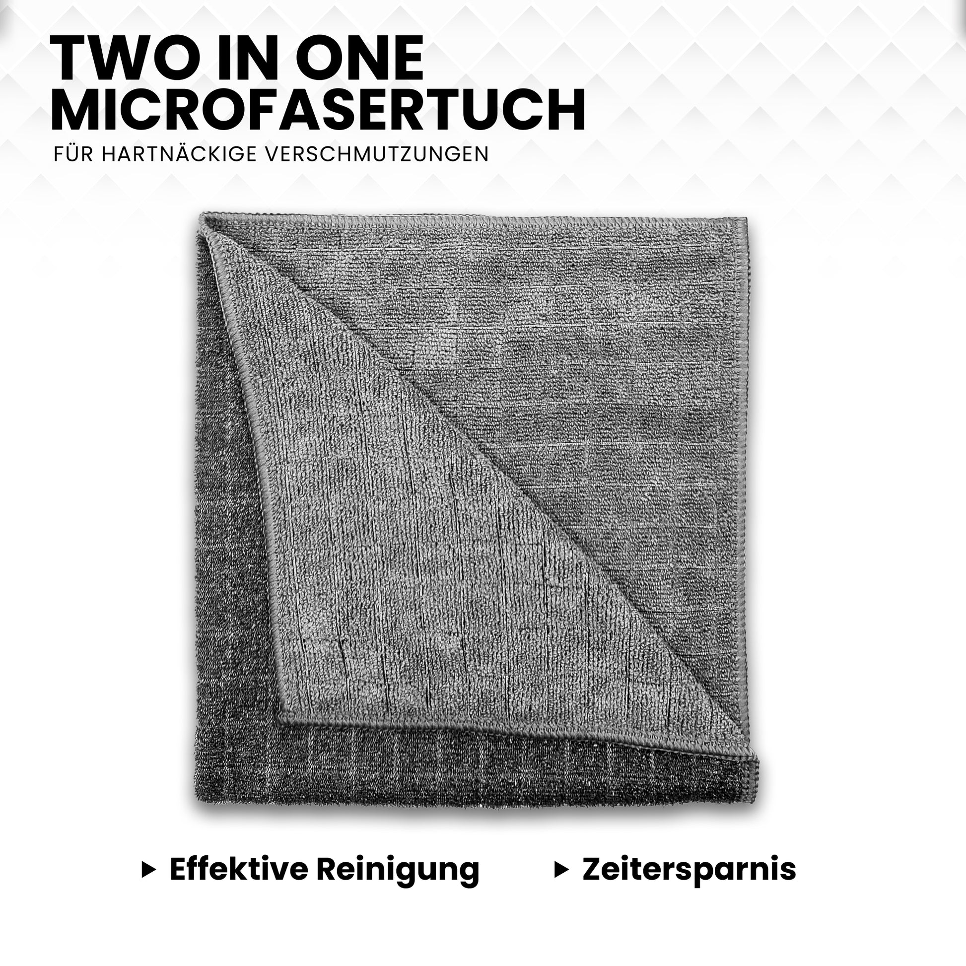 Home Two in One Mikrofasertuch – 40x40 cm – 320 GSM – 4er Pack - Egnaro 