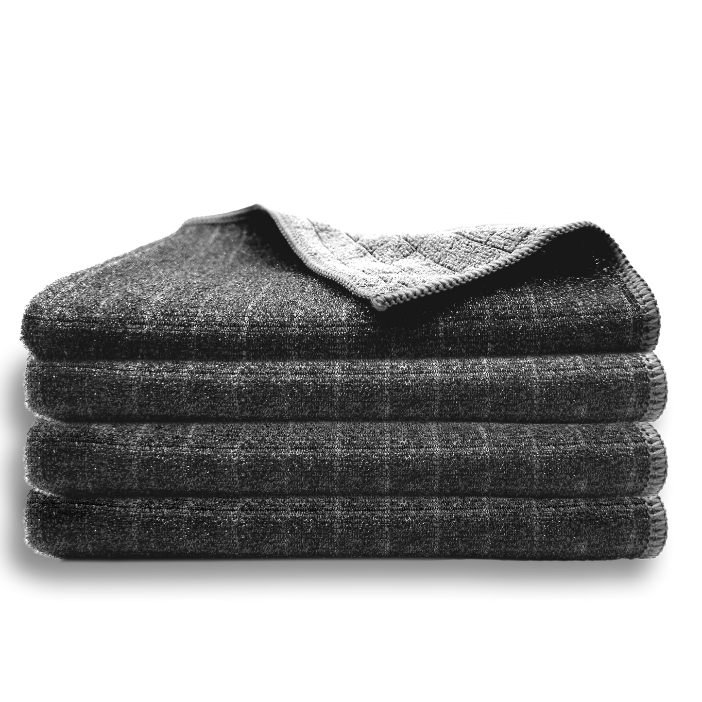Home Two in One Mikrofasertuch – 40x40 cm – 320 GSM – 4er Pack - Egnaro 