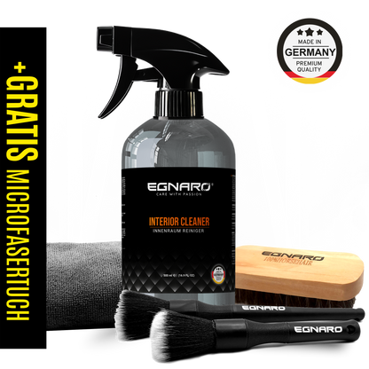 Interior Set  - Pro -  mit Gratis Mikrofasertuch - Versand kostenlos - Egnaro 