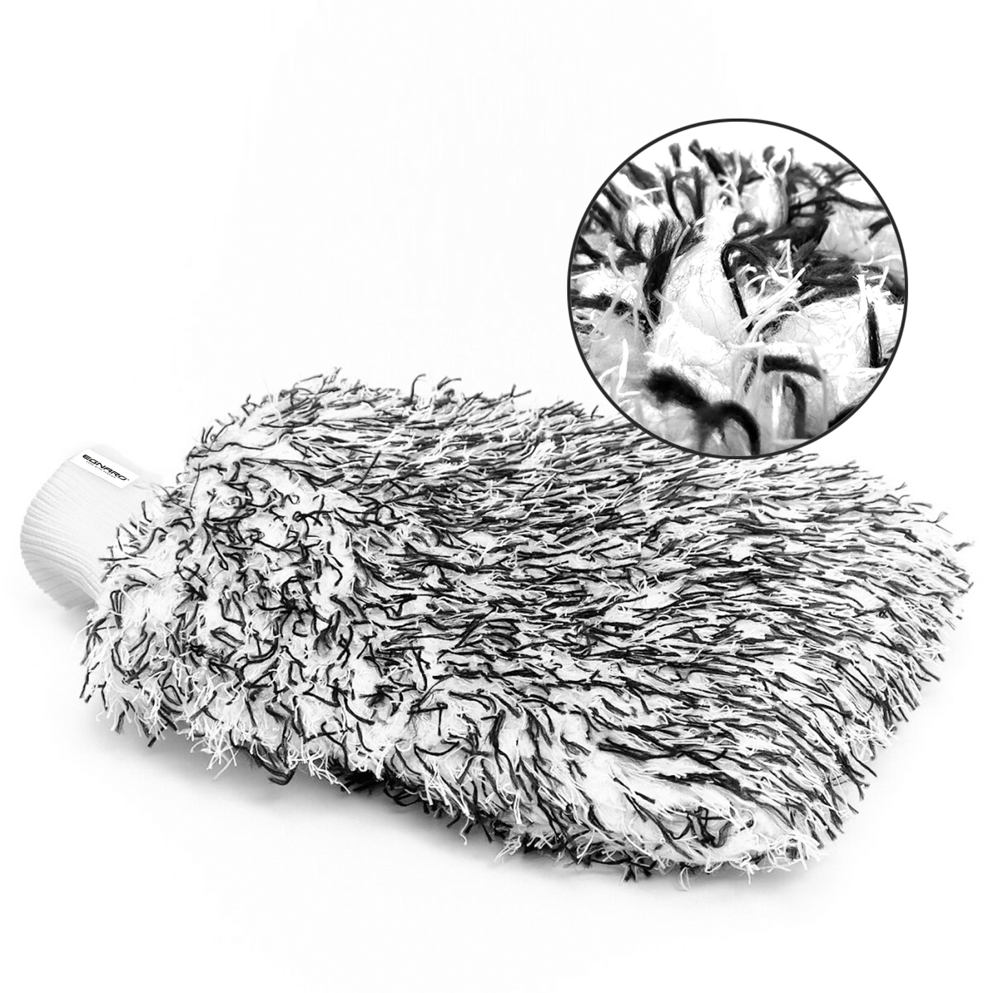 Premium Waschhandschuh aus Mikrofaser - Egnaro 