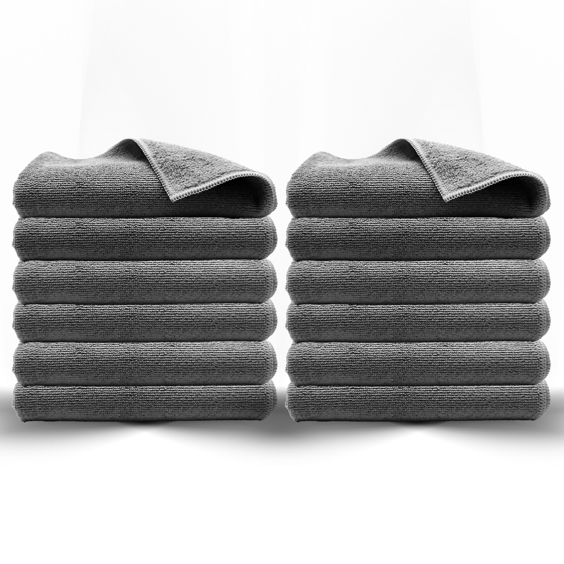 Universal Mikrofasertuch 40x40 cm – 235 GSM –  12er Pack - Egnaro 